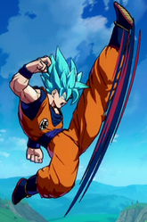 Son Goku Coup de Pied
